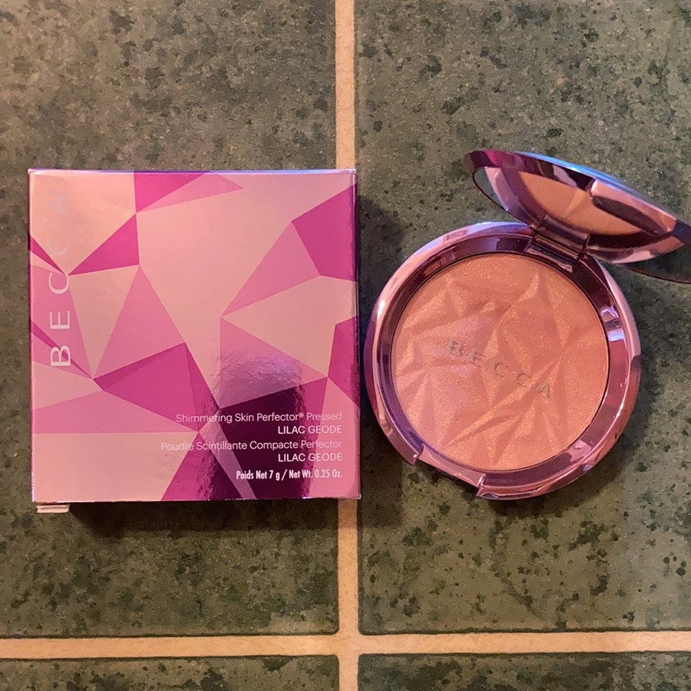 ☘️HP☘️ BECCA’s Shimmering Skin Perfector Pressed Lilac Geode - Picture 14 of 16